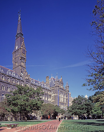 Washington, D.C. - GeorgetownUniversityHealyHallCarolHighsmith