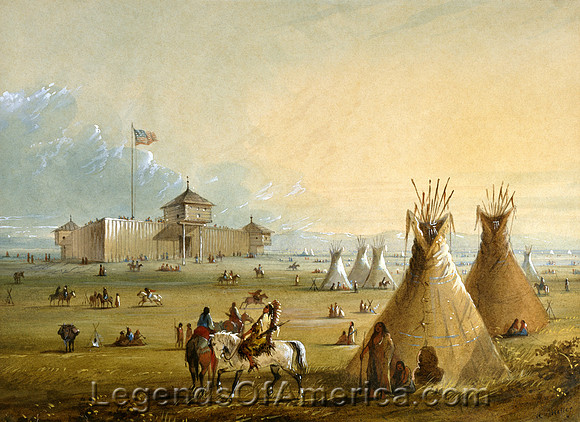 Fort Laramie, WY - Painting