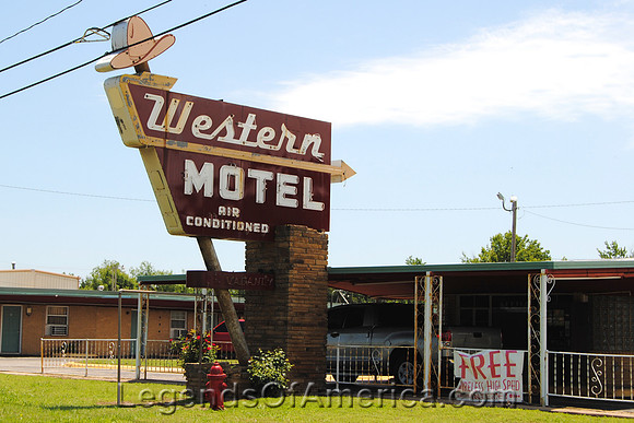 Oklahoma City, OK - Western Motel