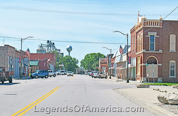 Waverly, KS - Main Street