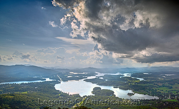 Lake Chatugem GA - Clouds