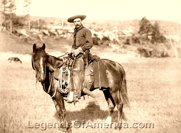 Sturgis, SD - The Cow Boy, 1887