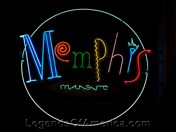 Memphis, TN - Music Sign