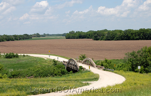 Strong City, KS - Cottonwood River Arch Bridge