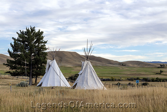 Fort Phil Kearny, WY - Tipis
