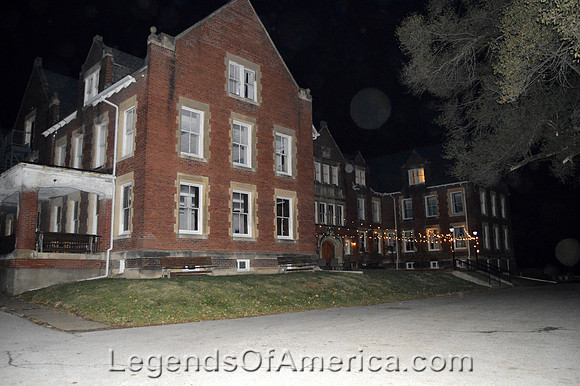 Liberty, MO - Belvoir Winery at Night