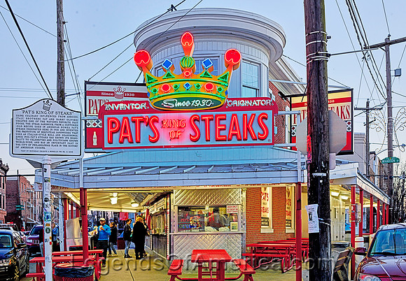 Philadelphia, PA - Pats Steaks Restaurant