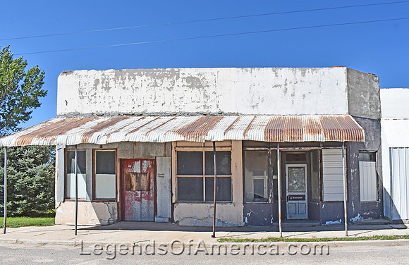 Kanorado, KS - Old Business Building - 2