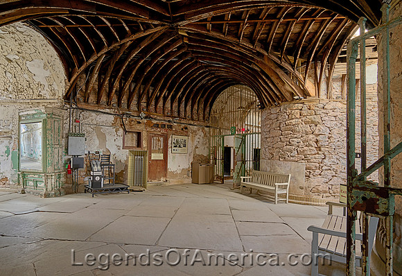 Philadelphia, PA - Eastern State Penitentiary Cellblock Junction