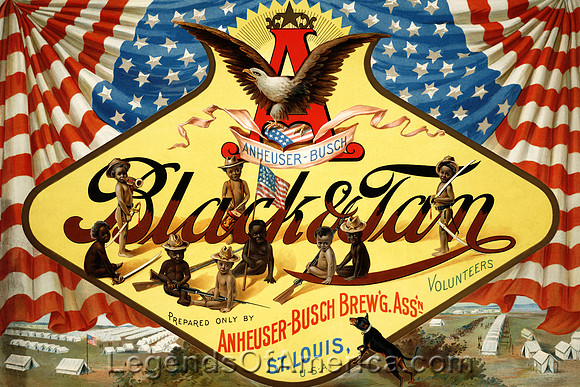 Anheuser-Busch Black & Tan, 1899
