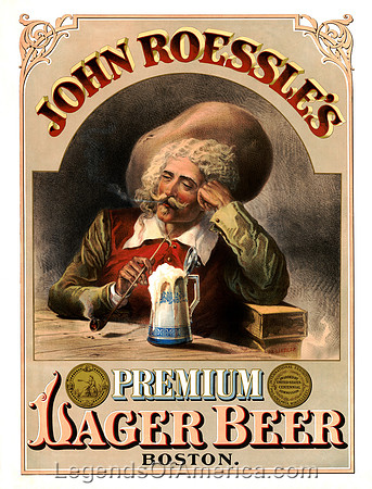 John Roessle's Premium Lager Beer, 1877
