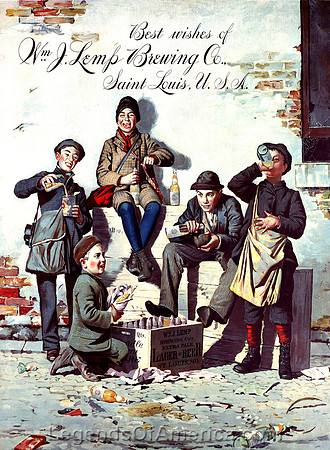 Lemp Beer Newsboys