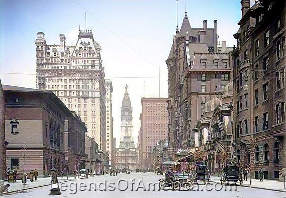 Philadelphia, PA - Broad Street, 1900