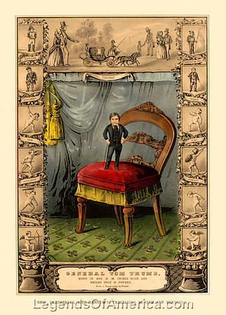General Tom Thumb, 1849