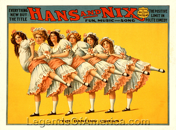 Hans and Nix Dancers, 1899