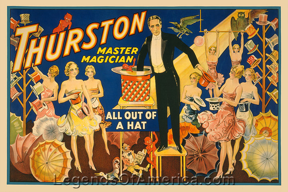 Thurston - Master Magician, 1910