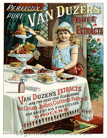 Van Duzer's Fruit Extracts, 1885