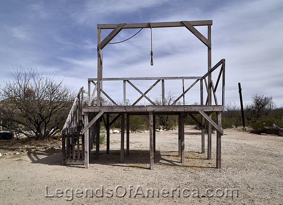 Benson, AZ - Gammons Gulch Gallows