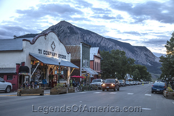 Crested Butte, CO - Elk Avenue