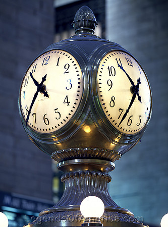 New York City, NY - Grand Central Station Clock