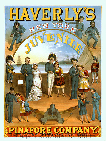 Haverly's New York Juvenile Pinafore Company, 1879