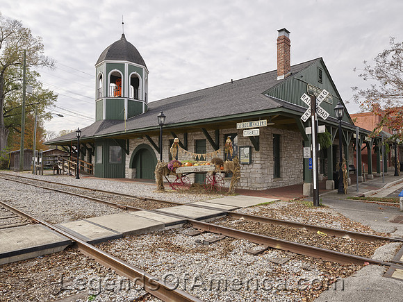 Chickamauga, GA - Old Railroad Depot Museum