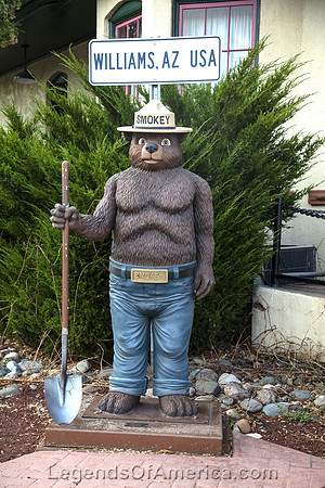 Williams, AZ - Smoky Bear
