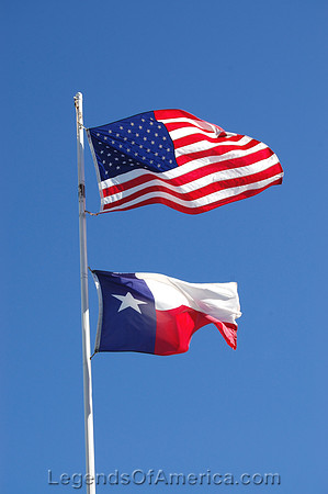 Fort McKavett, TX - Flags