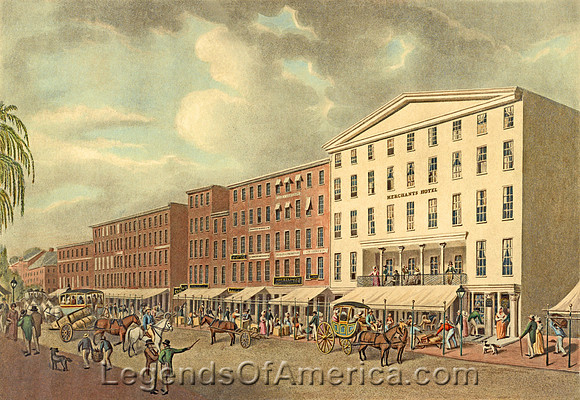 Philadelphia, PA - Merchants Hotel, 1840