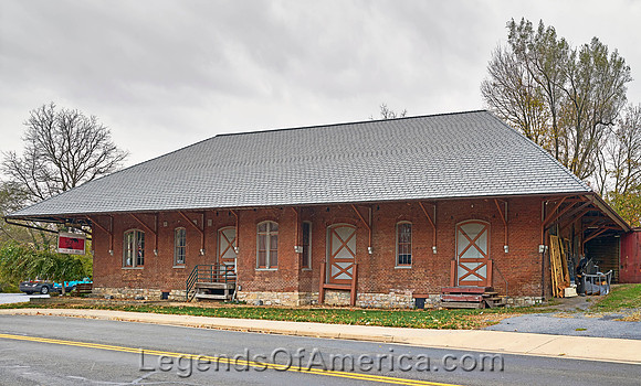 Winchester, VA - Old Baltimore & Ohio Railroad freight depot