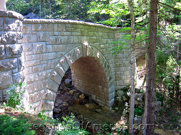 Acadia National Park, ME - Waterfall Bridge