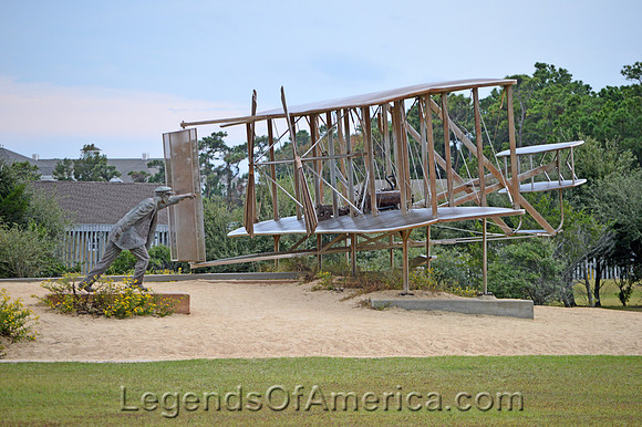 Wright Brothers Memorial, NC - Sculpture