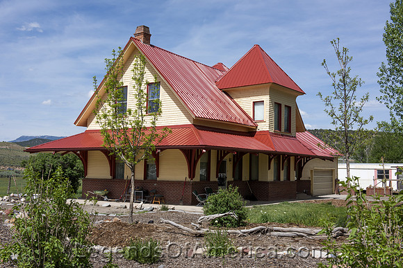 Ridgeway, Co - 1891 Rio Grande Southern Depot