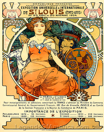 Alphonse Mucha - 1904 World's Fair