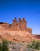 Arches National Park, UT - Three Sisters Formation
