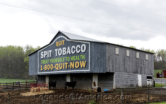 billboard in rural Hampshire CountyWVHighsmith2015