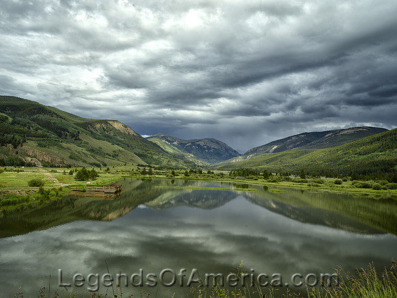 Eagle County, CO - Camp Hale Pond