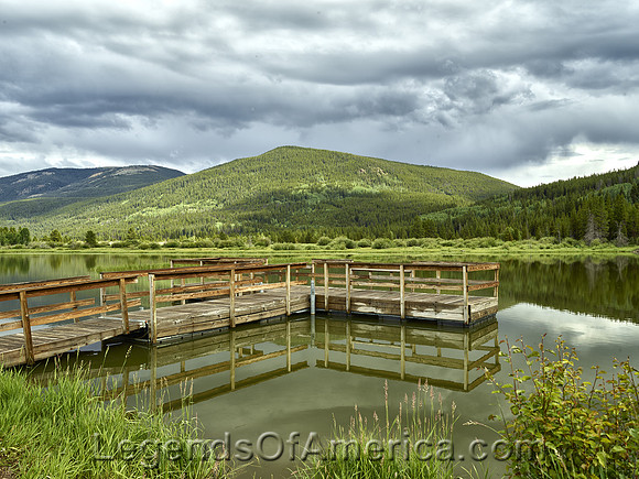 Eagle County, CO - Camp Hale Fishing Pond