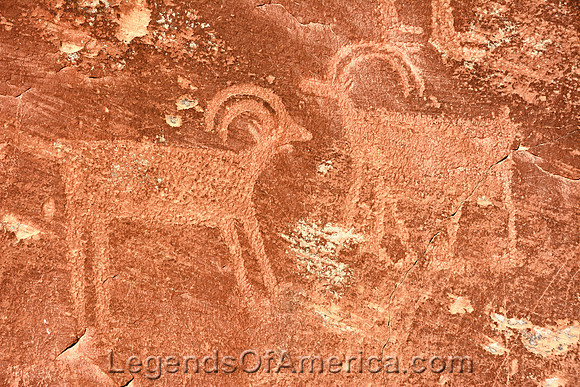CapitolReefNationalParkSheepPetroglyph-nps