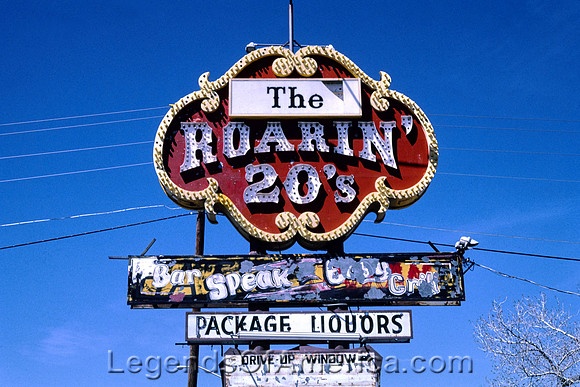 Grants, NM - Roaring 20's Bar Sign