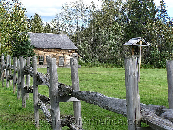 Exterior of Roy House, Acadian Village-nps