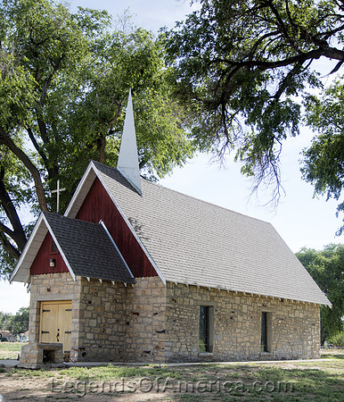 Fort Lyon, CO - Kit Carson Memorial Chapel