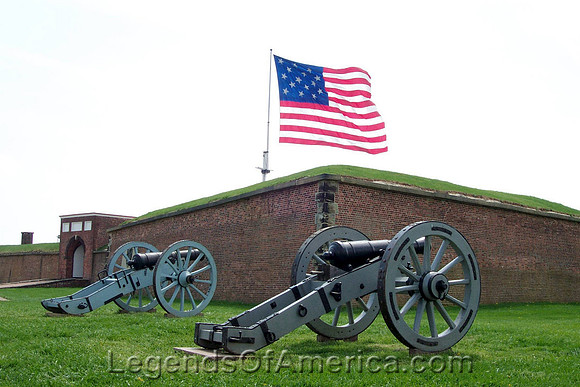 Baltimore, MD - Fort McHenry Cannons