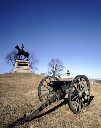 Gettysburg, PA - Hancock Monument at Gettysburg National Military Park
