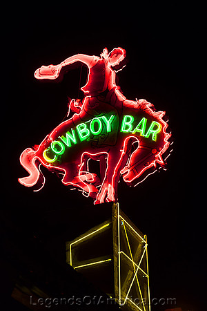 Jackson HoleMillion Dollar Cowboy BarSignHighsmith