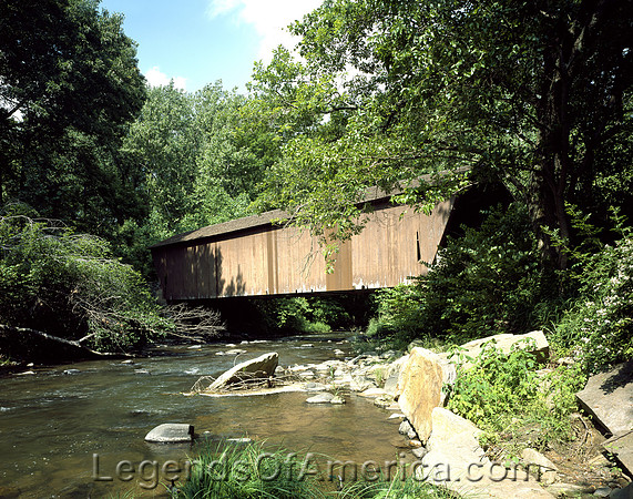 Baltimore County, MD - Jericho Road Covered Bridge