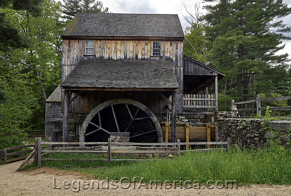 Sturbridge, MA - Old Sturbridge Village  Gristmill