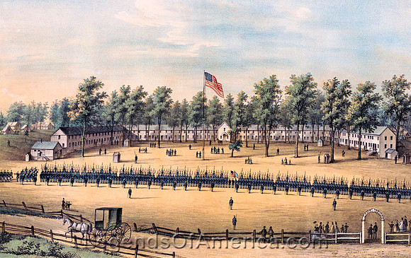 Baltimore, MD - Belger Barracks, 1863