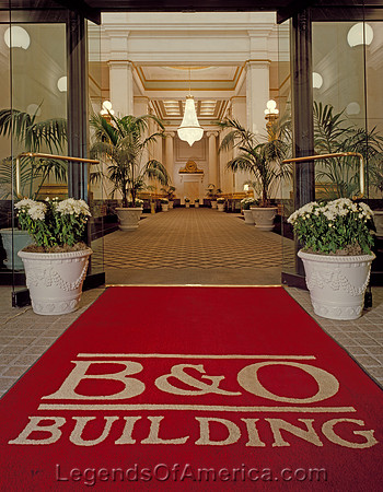 Baltimore, MD - B & O Building Interior - 2
