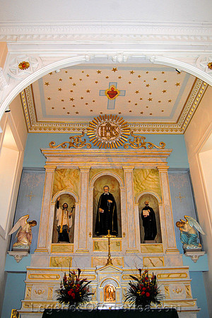 Albuquerque, NM - San Felipe de Neri Church Interior